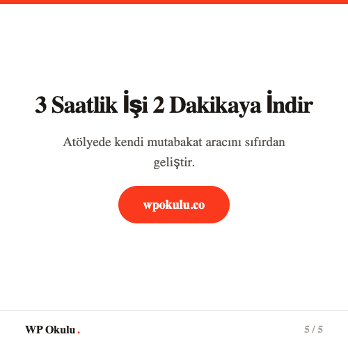 Ay sonu mutabakatını iki saatten iki dakikaya indir