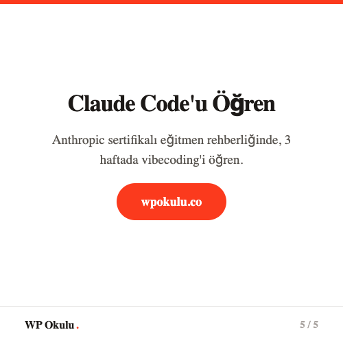 Claude Code ile başlamak - Kurulum ve ilk proje