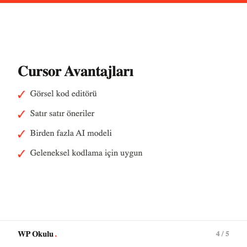 Ozellik karsilastirma tablosu - Cursor vs Claude Code