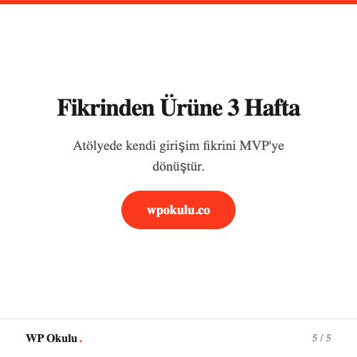 Fikrinden ürüne 3 hafta - Vibecoding atölyesiyle kendi startup'ını kur