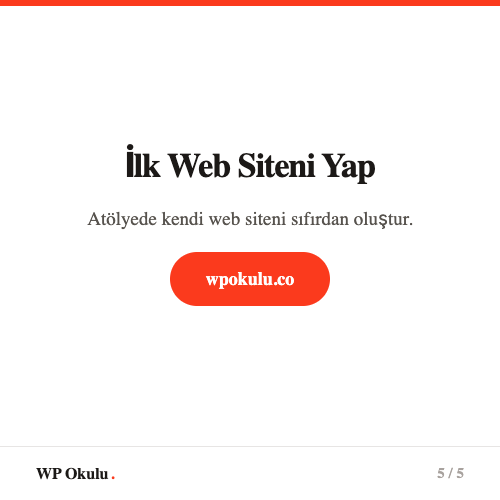 Web siteni yayınla - Vercel ve Netlify ile ücretsiz hosting