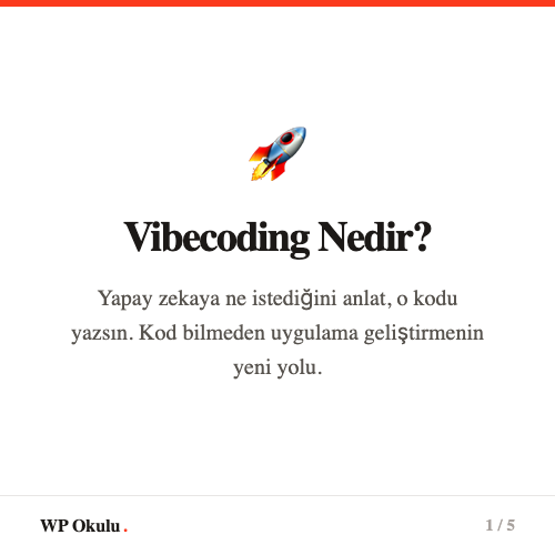 Vibecoding Nedir? - Yapay zekaya ne istediğini anlat, o kodu yazsın