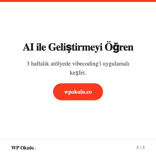 Yapay zeka ile ilk uygulamanı geliştir - Adım adım başlangıç rehberi