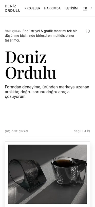 Deniz Ordulu projesi