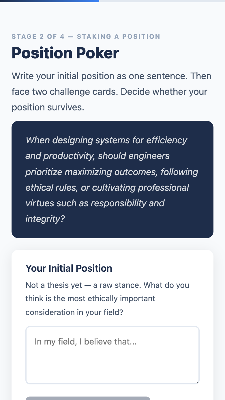 Argüman poker oyunu